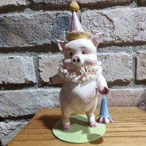 Mary Engelbriet - Bethany Lowe Designs - Mary Engelbreit - Easter Party Pig